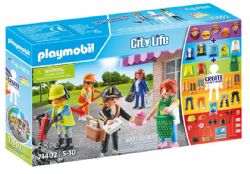 PLAYMOBIL CITY LIFE - MY FIGURES - MÉTIERS #71402 (0524)